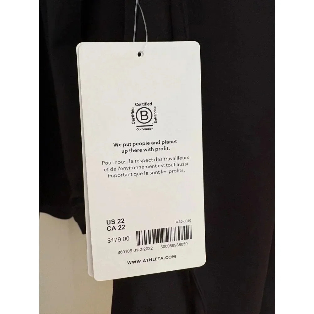 Athleta NWT Primatwill Career and Casual Blazer in Black Size 22 PLUS or 2XL - Picture 13 of 13